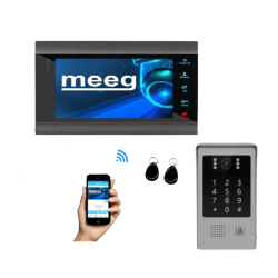 Meeg Videoporteiro inteligente Cabo/WIFI - MGVP201P
