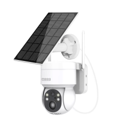 Meeg Câmara de Vigilância Rotativa Bateria/Solar -  MGSRI01