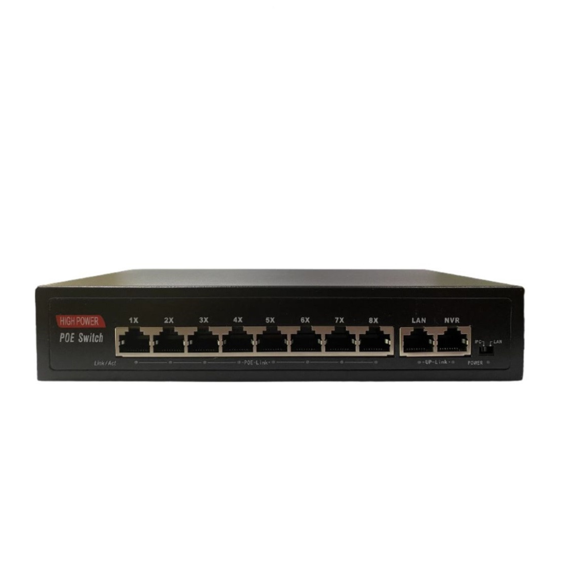 Meeg Gigabit POE Switch 8 Portas - MGSW08P