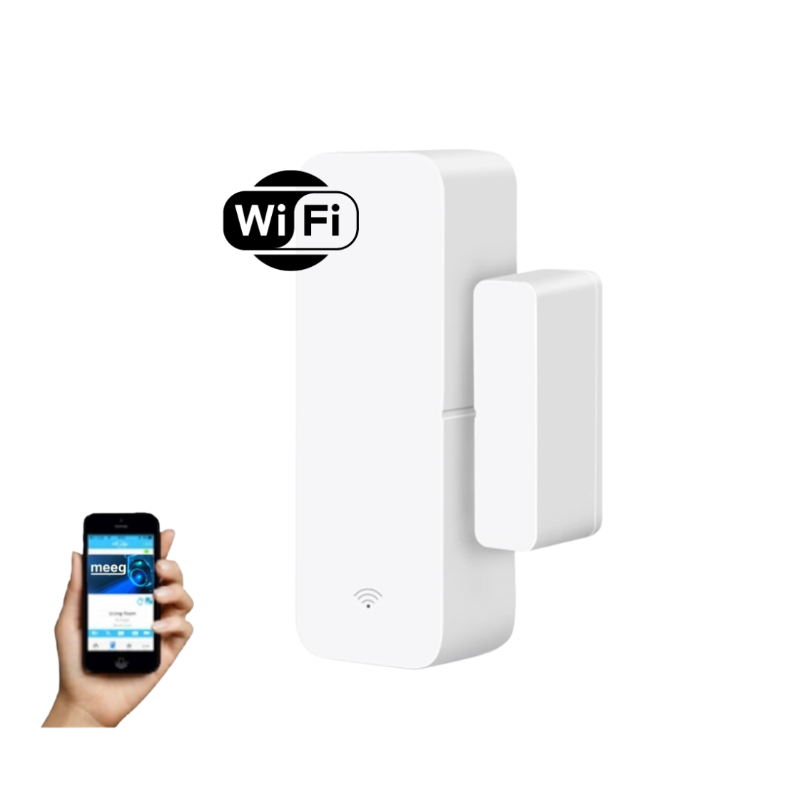 Sensor Portas e Janelas Wifi Independente - MGAATYW12