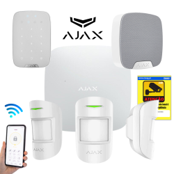 Kit Sistema de Alarme sem fios Inteligente AJAX - AHUBK01