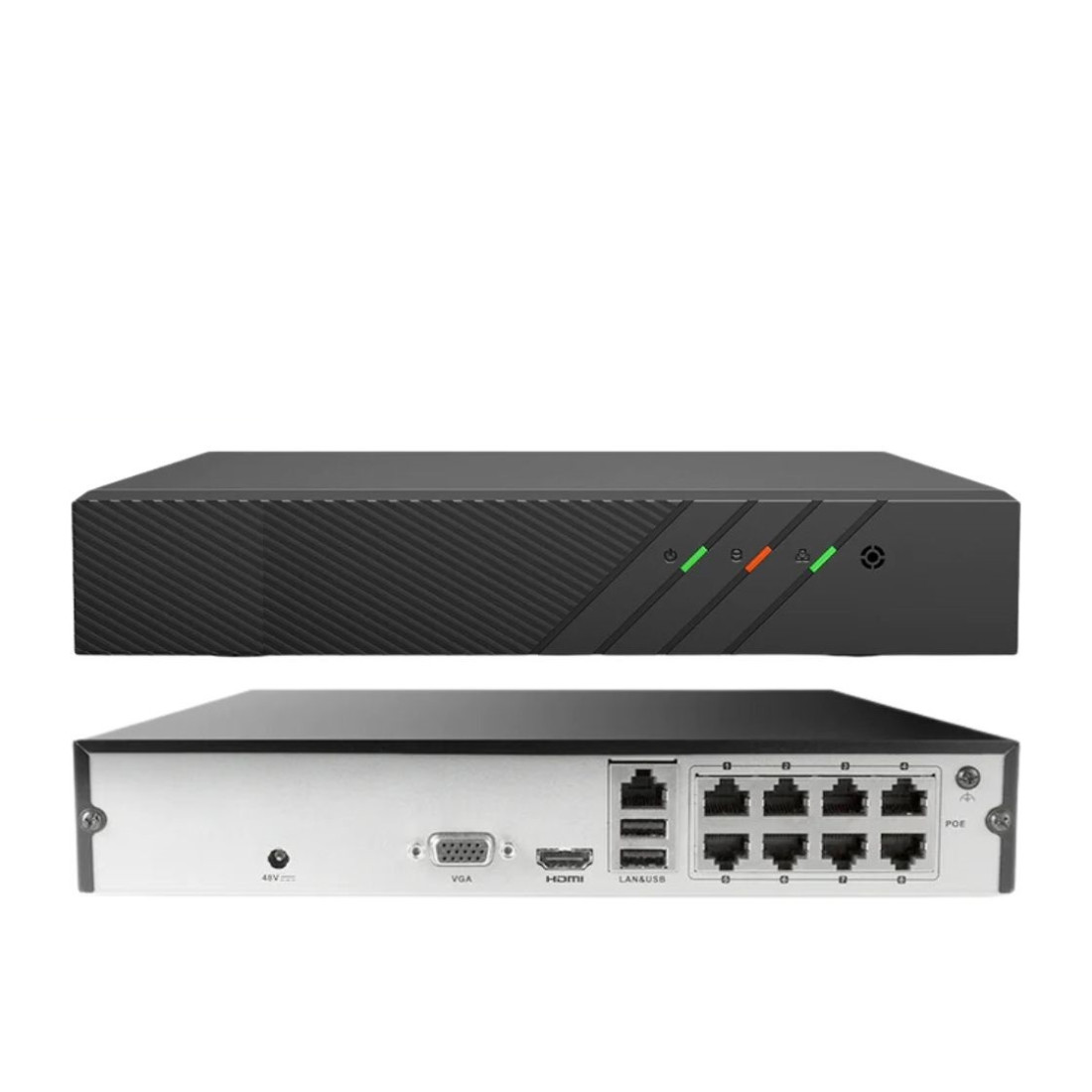 NVR 8 Portas POE 6MP com Hik-Connect - MGNVRA6