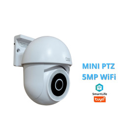Meeg Mini Câmara de Vigilância Rotativa 5MP - MGTY5PTZ