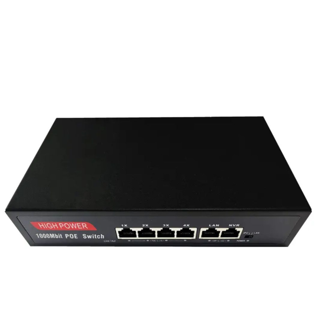 Meeg Gigabit POE Switch 4 Portas - MGSW04P Meeg Gigabit POE Switch 4 Portas - MGSW04P