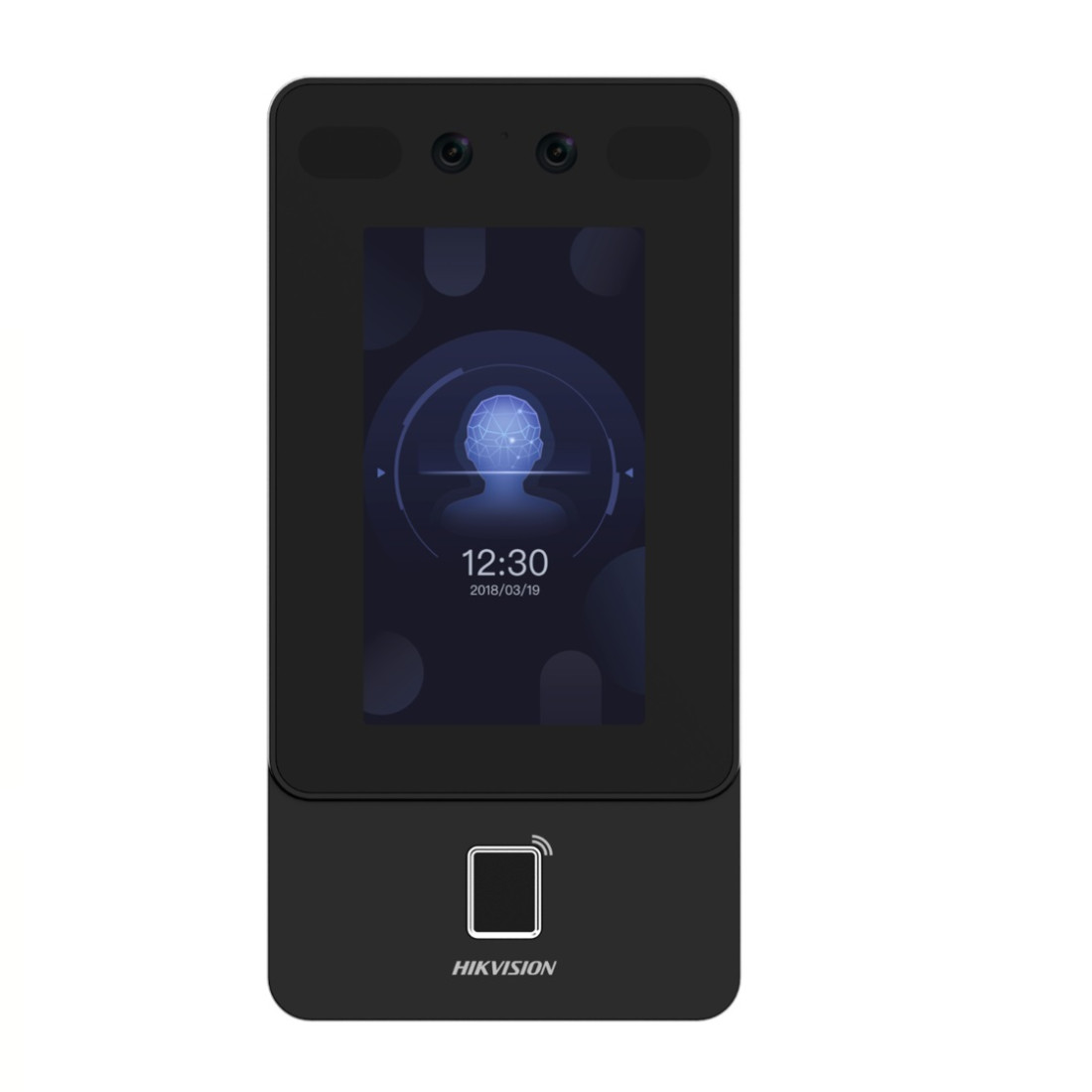 Hikvision Controlo de acessos e presenças facial / QR / digital / PIN / cartão - DS-K1T342MFX Hikvision Controlo de acessos e presenças facial / QR / digital / PIN / cartão - DS-K1T342MFX