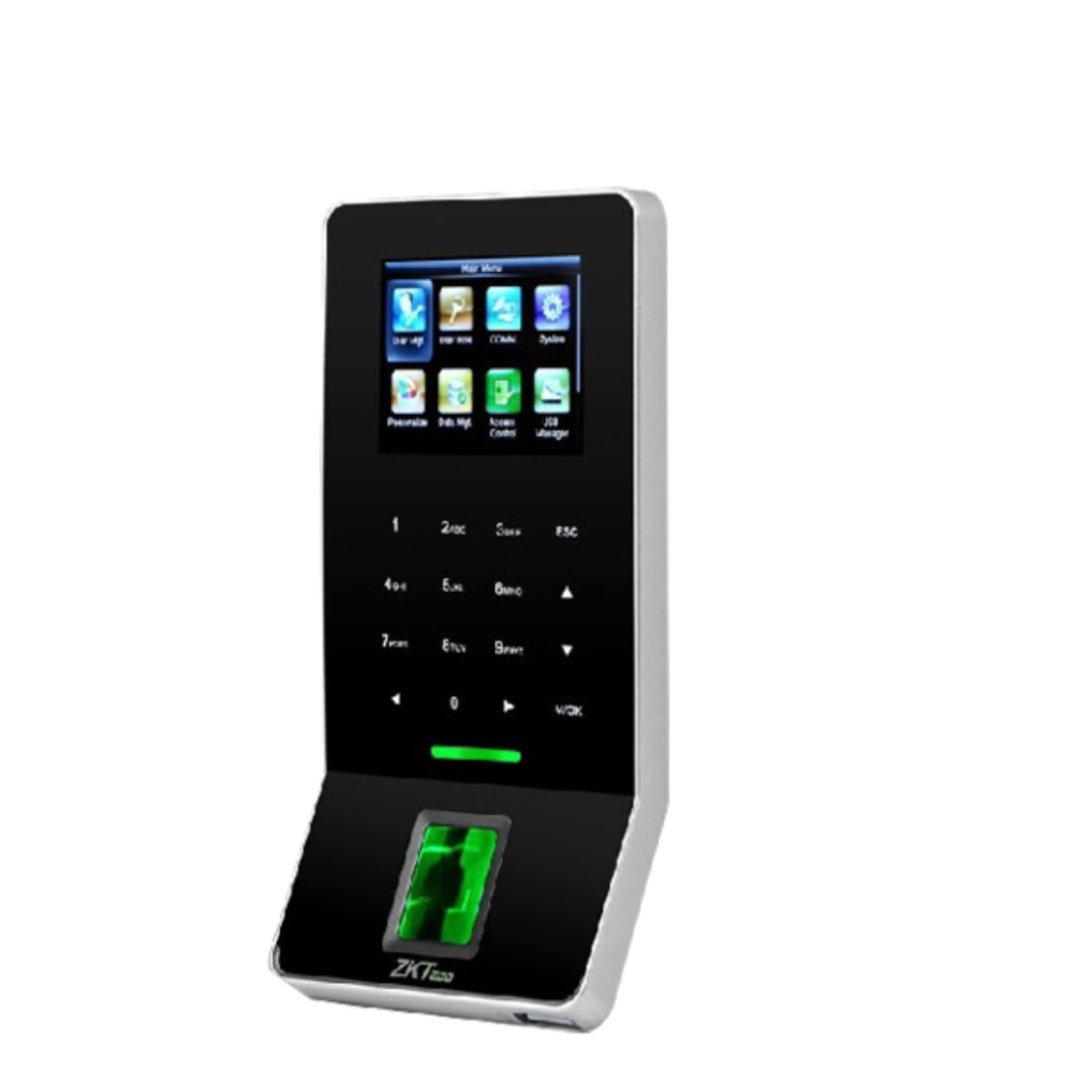 ZKTeco Controlo de acessos e presenças digital / PIN / cartão - ZK-F22-BIO8 ZKTeco Controlo de acessos e presenças digital / PIN / cartão - ZK-F22-BIO8