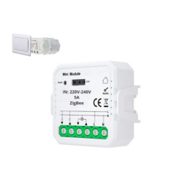 Meeg Mini Módulo Inteligente iluminação Dimável WiFi-Zigbee 1 canal - MGIWD01