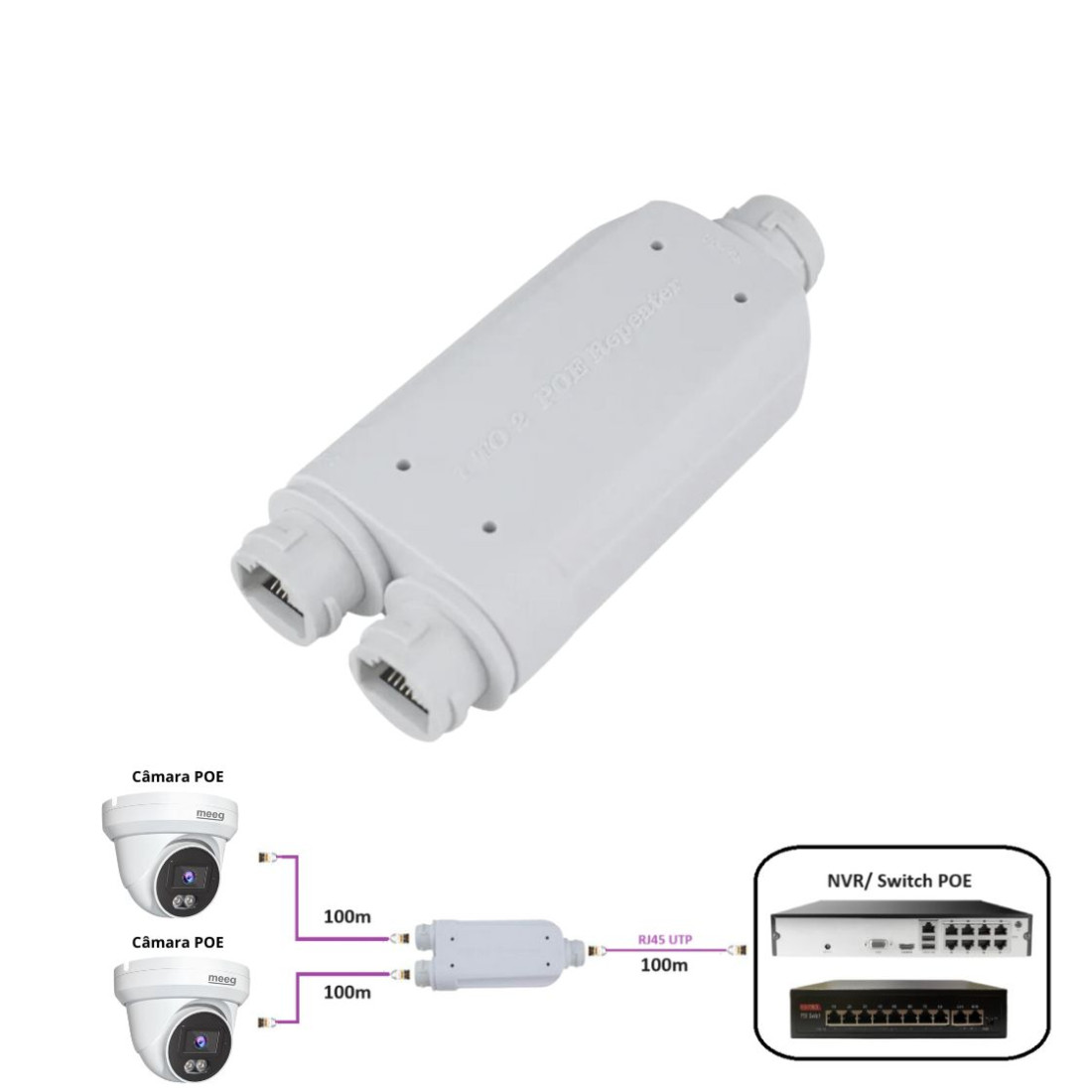 IP66 POE Extender - MGSP1