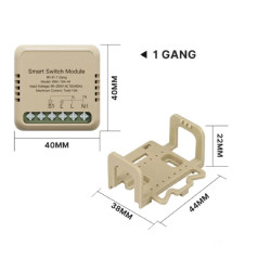 Mini Módulo Inteligente iluminação WiFi -1 canal - MGIWP1