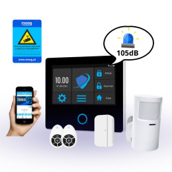 Kit Sistema de Alarme sem fios Inteligente MG107