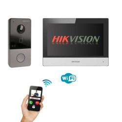 Hikvision Kit Videoporteiro inteligente WiFi - DS-KIS603-P