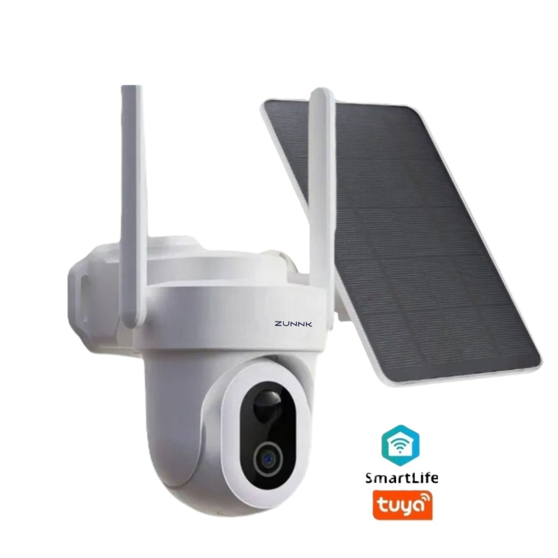 ZUNNK Câmara de Vigilância Rotativa Bateria/Solar 3mp - MGSRTY03N