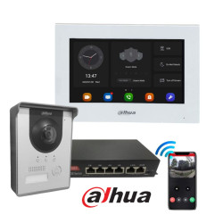 Dahua Kit Videoporteiro inteligente Cabo POE - KTP01-VTH5321