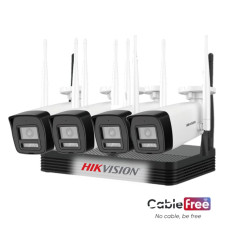 Kit Câmaras de Vigilância WiFi Hikvision 4MP - NKS424W0H-4