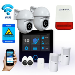 Pack Económico 6 Kit Sistema de Alarme sem fios MG107 com 2 câmaras Rotativas