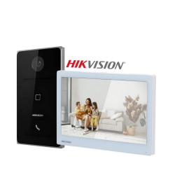 Hikvision Kit Videoporteiro inteligente Cabo POE - DS-KIS608-P