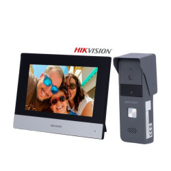 Hikvision Kit Videoporteiro inteligente 4 Fios - DS-KIS303-P