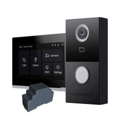 Kit Videoporteiro inteligente Cabo 2 fios - DKP01W
