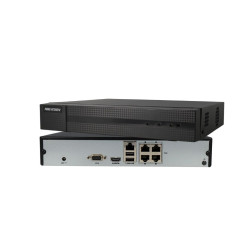 Hikvision NVR IP 4 Portas POE 8MP 4K - HWN-4104MH-4P
