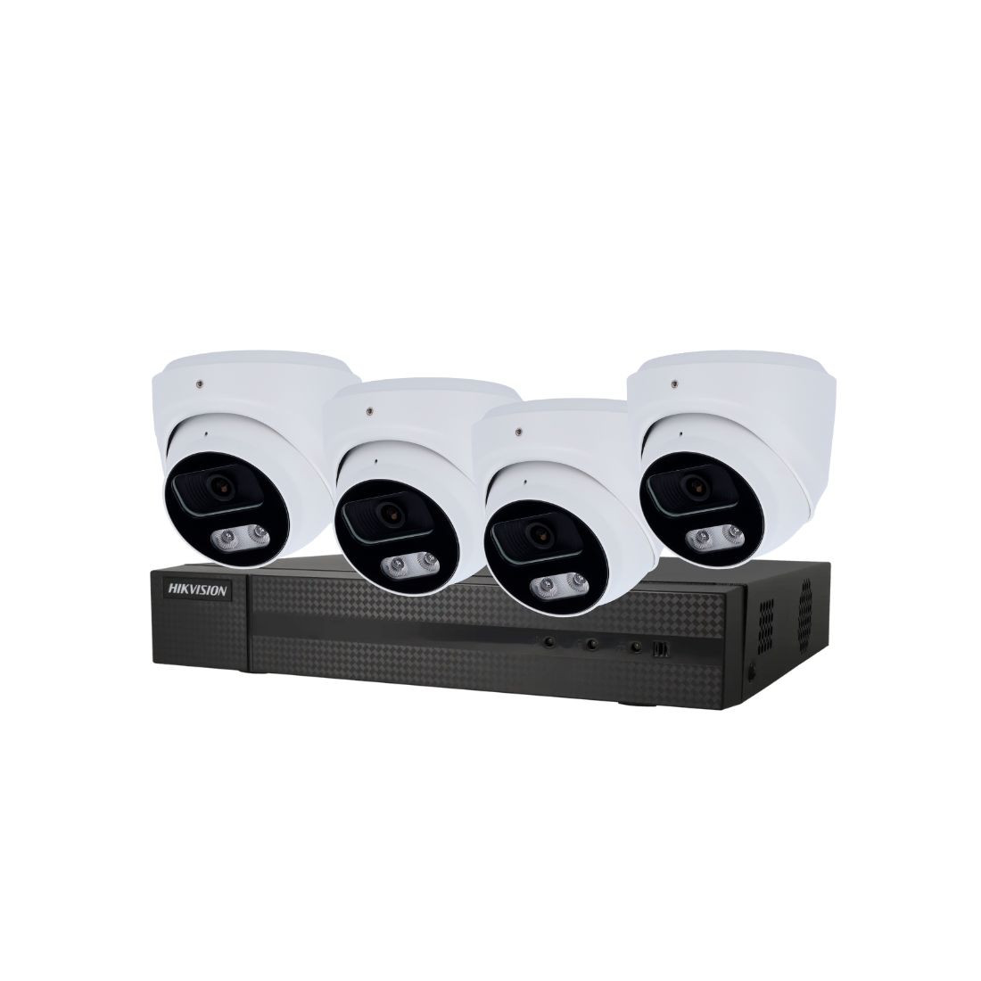 Kit Câmaras de Vigilância POE Dome 4MP Exterior c/ NVR Hikvision- VLPK04DH Kit Câmaras de Vigilância POE Dome 4MP Exterior c/ NVR Hikvision- VLPK04DH