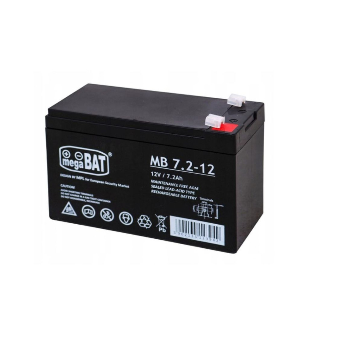 Bateria 12V 7.2A - BSC01760