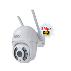 Câmara de Vigilância Exterior Rotativa 8MP 4K - MGB08B