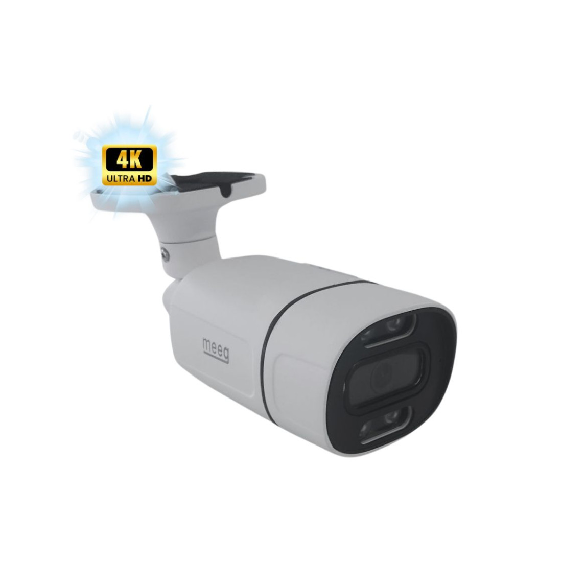 Meeg Câmara de Vigilância Exterior POE 8MP 4K - MGFPF08B Meeg Câmara de Vigilância Exterior POE 8MP 4K - MGFPF08B