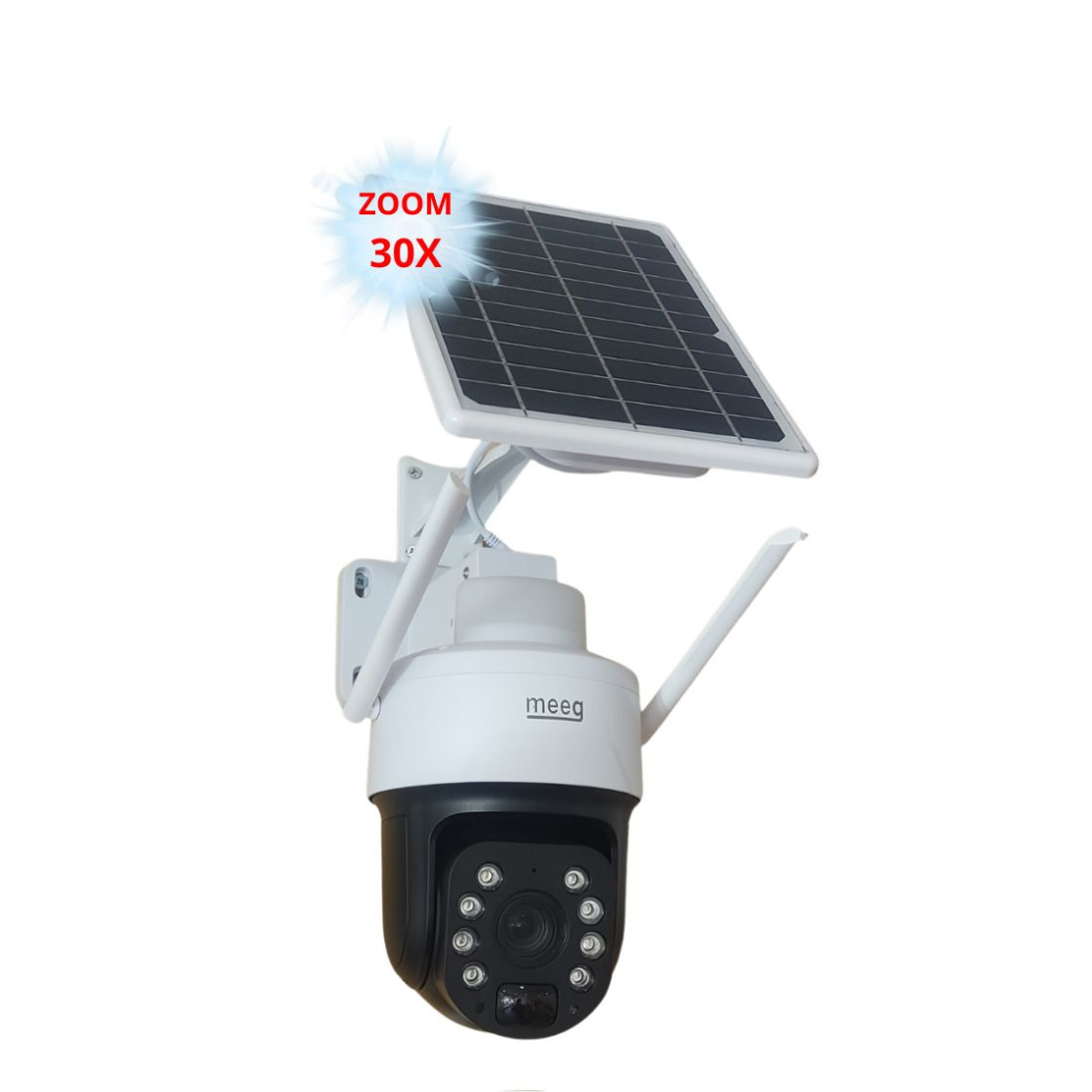Meeg Câmara de Vigilância Rotativa 5MP 30X Bateria/Solar - MGSRTY30 Meeg Câmara de Vigilância Rotativa 5MP 30X Bateria/Solar - MGSRTY30