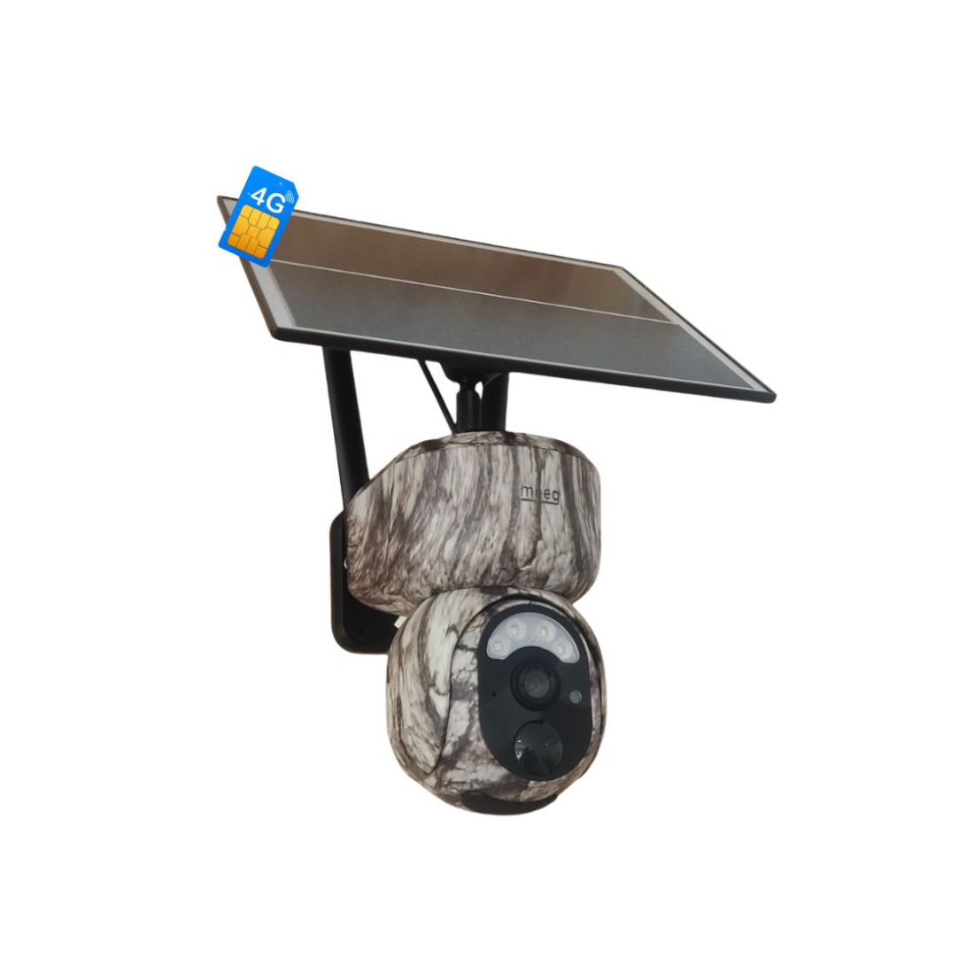 Meeg Câmara de Floresta 4G LTE Rotativa Bateria/Solar 4MP-  MGU04B4G