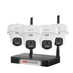 Hikvision Kit Câmaras de Vigilância Rotativa WiFi 4MP - NKS424W02H-T4