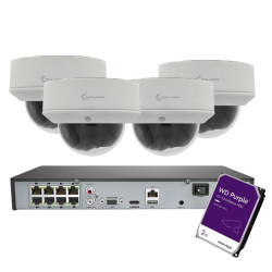 Vullcam Kit Câmaras de Vigilância POE 8MP 4K Interior/Exterior- VLPK08D