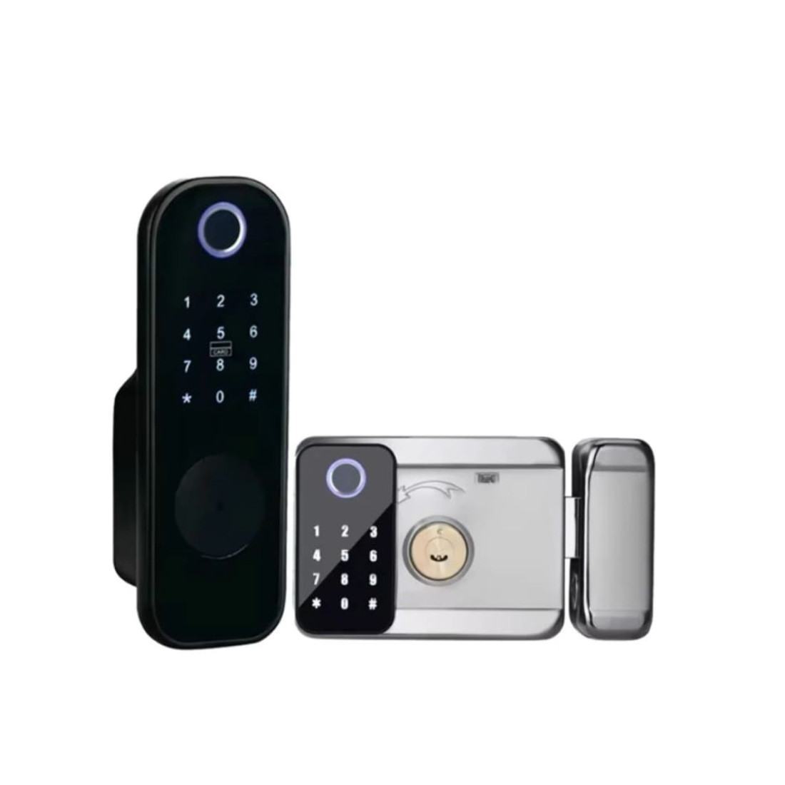 ZUNNK Fechadura Inteligente 2 teclados Kit completo Wifi - ZKIU5