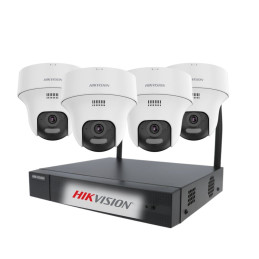 Kit Câmaras de Vigilância Rotativa WiFi Hikvision 4MP - DS-2CV1F43G2-4PRO