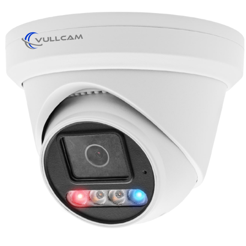 Vullcam Câmara Turret 6MP - Red Blue Led- VL-T067