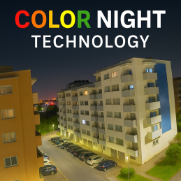 Zunnk Câmara Wifi 4MP Exterior Rotativa Color Night - ZKCN05