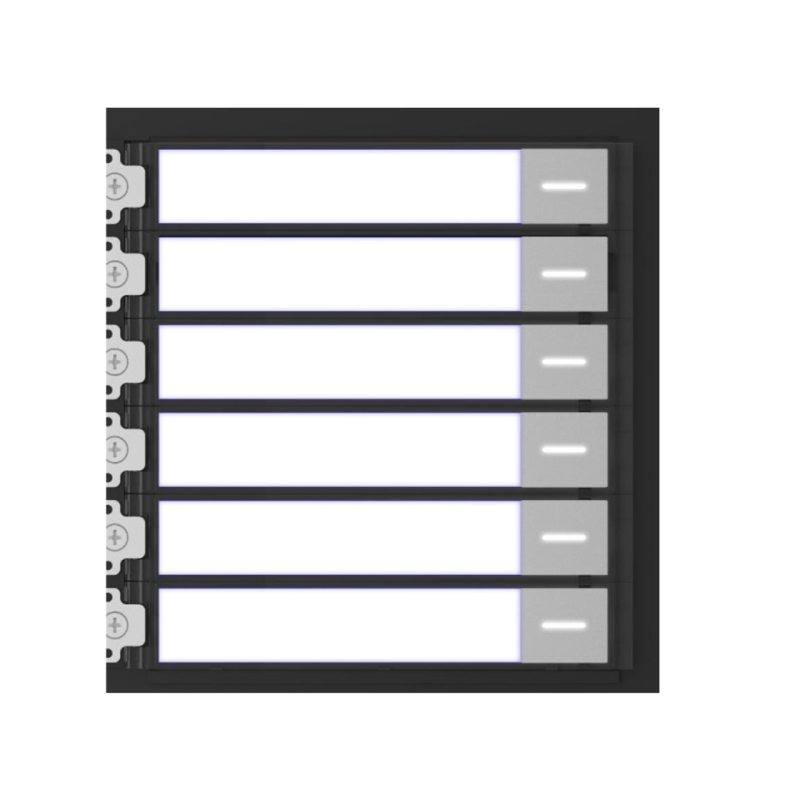 Hikvision botões de identificação 6 - DS-KD-KK