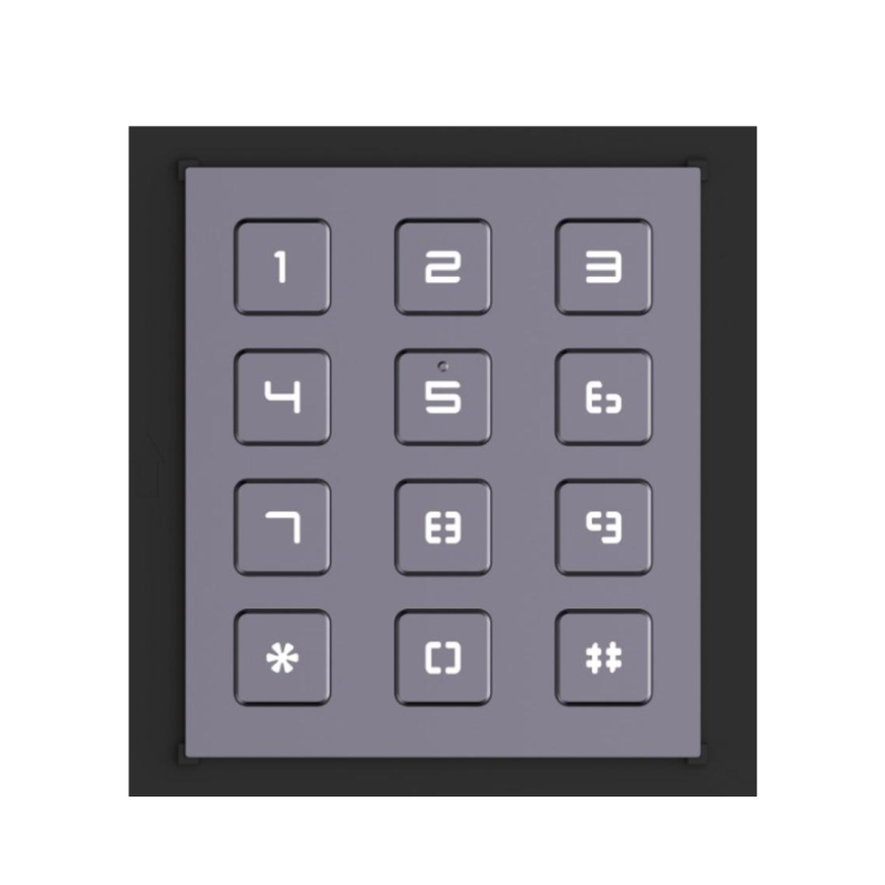 Hikvision teclado numérico alumínio - DS-KD-KP