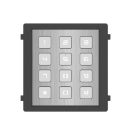 Hikvision teclado numérico em aço inoxidável - DS-KD-KP/S