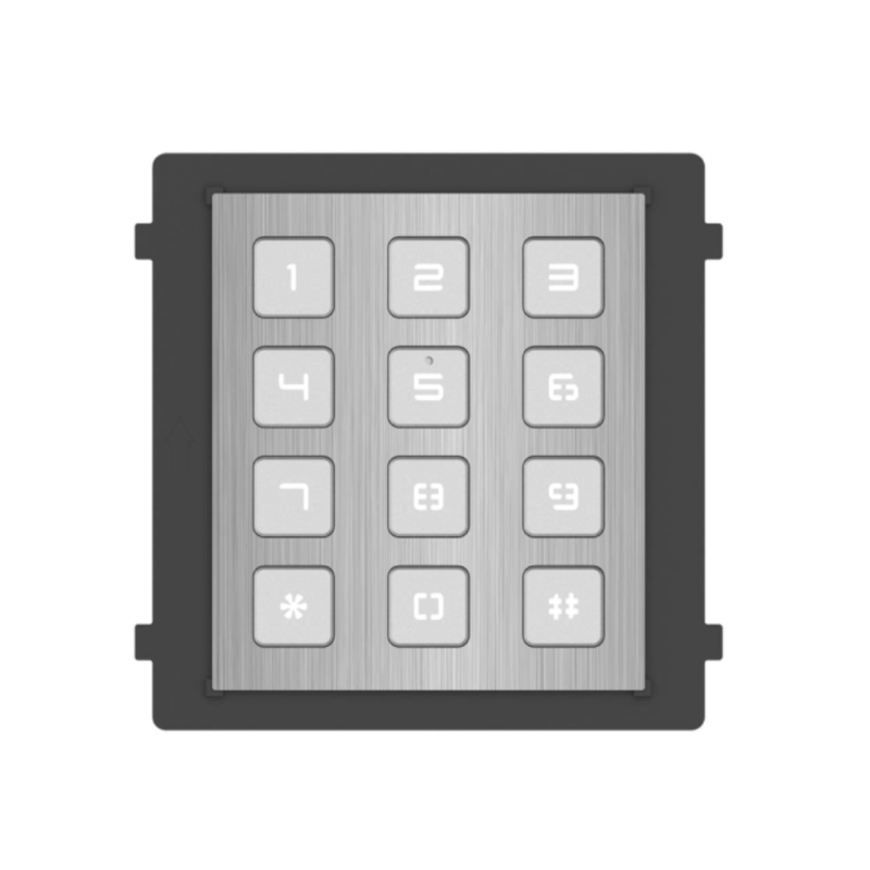Hikvision teclado numérico em aço inoxidável - DS-KD-KP/S