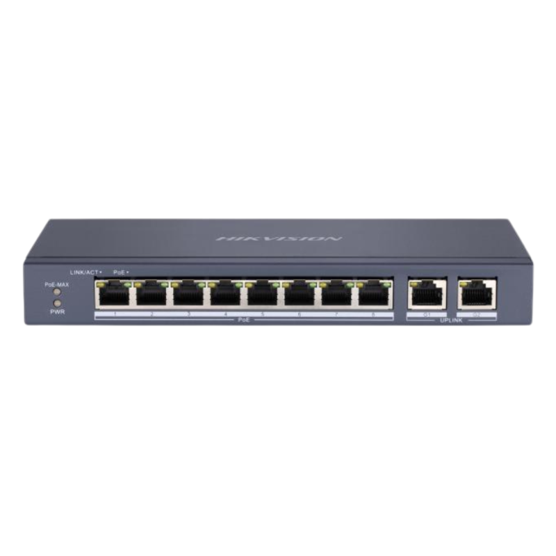 Hikvision POE Switch 8 Portas - DS-3E0110MP-E/M
