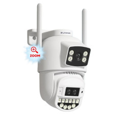 Meeg Câmara de Vigilância Exterior Rotativa 4MP X3 Triple icsee - MGB043DW