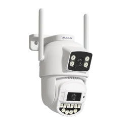 Meeg Câmara de Vigilância Exterior Rotativa 4MP X2 Dual icsee - MGB04DW