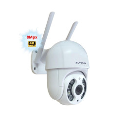 Meeg Câmara de Vigilância Exterior Rotativa 8MP 4K - MGB08B