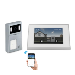 Kit Videoporteiro inteligente Cabo 2 fios - SKY-P901