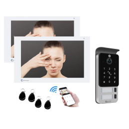 Vullcam Kit Videoporteiro inteligente Cabo 2 fios - VLP227P2