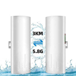 Kit Ponto de acesso Wireless longo alcance Exterior (2 unidades) - CPE590