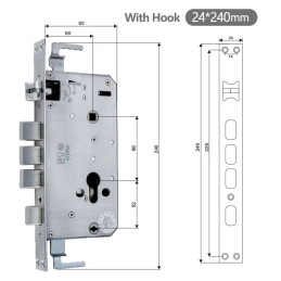 Kit Fechadura Inteligente 3D Face Premium Quality Zigbee- VLK987