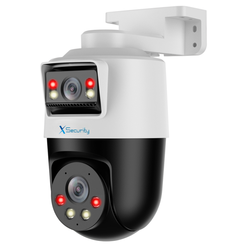 Câmara IP Wi-Fi X-Security Dual Lens 2MP + 2MP Auto TrackingTracking (Tandem ULTRA)