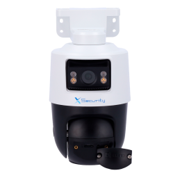 Câmara IP PT X-Security Dual Lens 2MP + 2MP Wi-Fi Auto Tracking (WizColor)