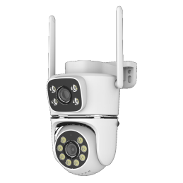 Câmara IP PT WiFi Dual 3MP Zunnk Smart